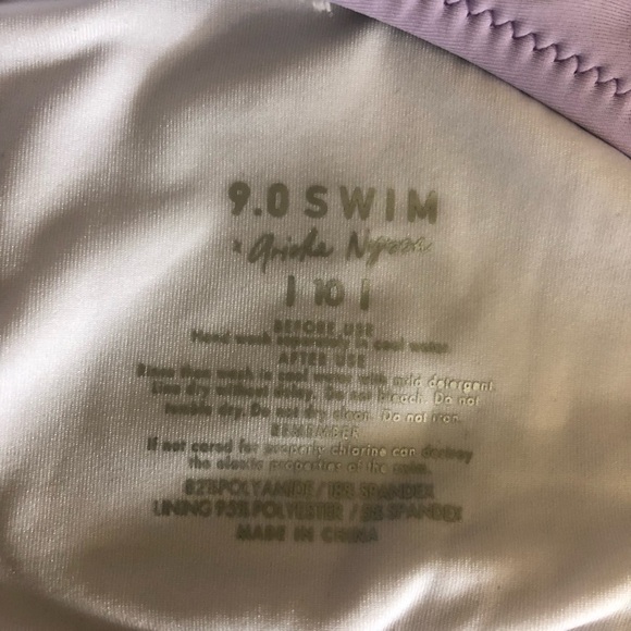 🔴 9.0 Swim x Ariella Aquata Swim top in lilac, New with tag, NWT - Picture 5 of 8